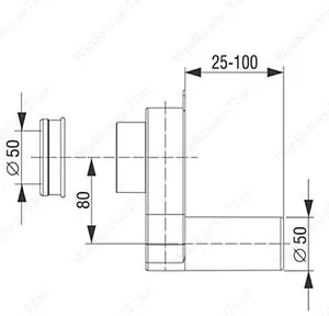 Сифон для писсуара Santek 1WH302086 Сифон для писсуара Santek 1WH302086, 2
