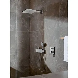 Шланговое подключение с держателем и полкой Hansgrohe FixFit Porter 300 хром 26456000 Шланговое подключение с держателем и полкой Hansgrohe FixFit Porter 300 хром 26456000, 3