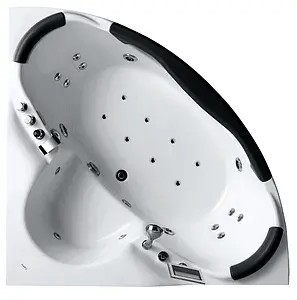 Ванна акриловая с гидромассажем Gemy 155x155 G9025 II K Ванна акриловая с гидромассажем Gemy 155x155 G9025 II K, 3