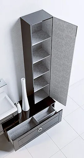 Шкаф-пенал подвесной Aqwella Infinity 35 белый Inf.05.35 Шкаф-пенал подвесной Aqwella Infinity 35 белый Inf.05.35