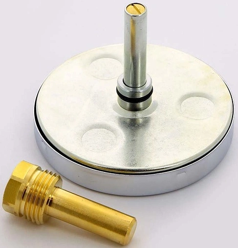 Термометр биметаллический Watts F+R801 80мм 160°С гильза 50мм ½&quot; 10005942