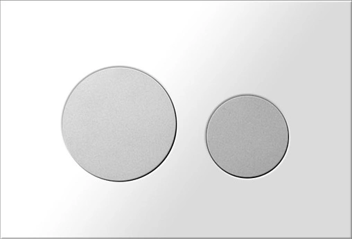 Клавиша смыва для унитаза TECEloop Modular кнопки на выбор, стекло зеркало