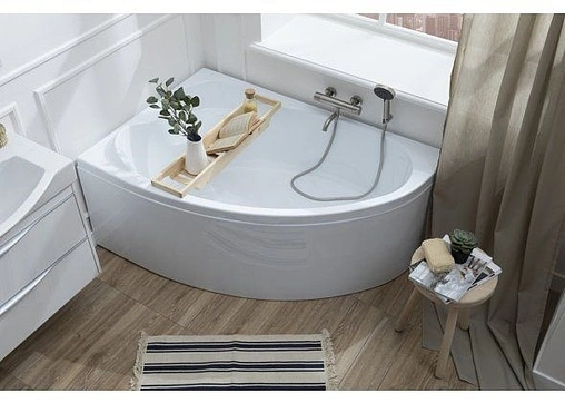 Ванна акриловая Aquanet Lyra 150x100 L 00254757