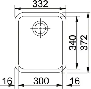 Мойка кухонная Franke Galassia GAX 110-30 нержавеющая сталь 122.0021.439 Мойка кухонная Franke Galassia GAX 110-30 нержавеющая сталь 122.0021.439, 2
