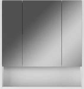 Шкаф-зеркало Айсберг Ева 70 белый DA5922HZ, 3