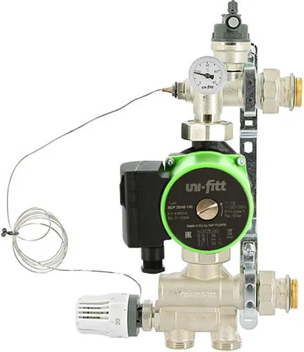 Узел насосно-смесительный с насосом SCP 25/60 130 Uni-fitt Solomix 470S1200