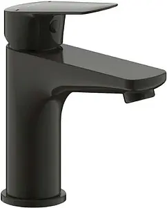 Смеситель для раковины Bravat Rhein чёрный матовый F1429564BW-9-ENG Смеситель для раковины Bravat Rhein чёрный матовый F1429564BW-9-ENG, 1