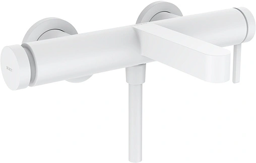 Смеситель для ванны Hansgrohe Finoris белый матовый 76420700