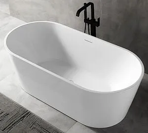 Ванна акриловая отдельностоящая Abber 160x75 AB9320-1.6 Ванна акриловая отдельностоящая Abber 160x75 AB9320-1.6, 3