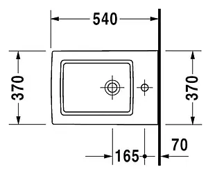 Биде подвесное Duravit Vero белый 2239150000 Биде подвесное Duravit Vero белый 2239150000, 2