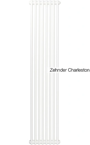 Радиатор стальной трубчатый Zehnder Charleston 2180/08 1270 ¾&quot; Ral 9016