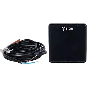 Беспроводной датчик температуры пола Stout C-8f черный STE-0101-008008, 5