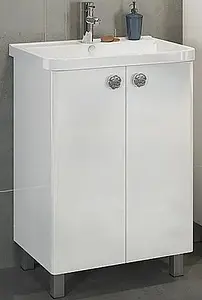 Тумба-умывальник напольная Comforty Флоренция 60 белый 00003127387CF Тумба-умывальник напольная Comforty Флоренция 60 белый 00003127387CF, 1