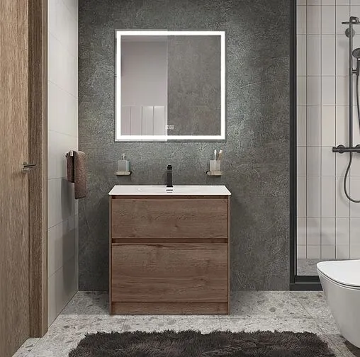 Тумба-умывальник напольная BelBagno KRAFT 70 Rovere Tabacco KRAFT39-700/390-2C-PIA-RT+BB700/390ETL