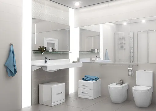 Зеркало с подсветкой Aquaton Отель 100 с подогревом 1A107402OT010 Зеркало с подсветкой Aquaton Отель 100 с подогревом 1A107402OT010