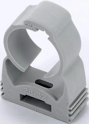 Клипса с защелкой D=24-28мм белый Walraven starQuick 0855028