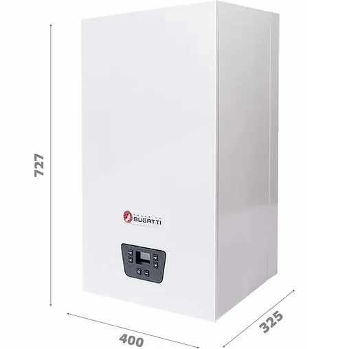 Настенный газовый котел двухконтурный турбированный 24кВт Federica Bugatti TECH 24 317051750 Настенный газовый котел двухконтурный турбированный 24кВт Federica Bugatti TECH 24 317051750