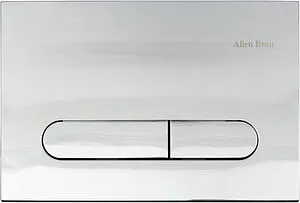 Клавиша смыва для унитаза Allen Brau Project Color 9.2PR01.00 хром глянцевый Клавиша смыва для унитаза Allen Brau Project Color 9.2PR01.00 хром глянцевый, 1