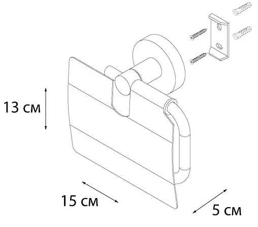 Держатель туалетной бумаги Fixsen Modern сатин FX-51510