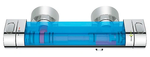 Душевая стойка с термостатом Grohe Grohtherm 2000 New хром 34281001 Душевая стойка с термостатом Grohe Grohtherm 2000 New хром 34281001