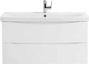 Тумба-умывальник подвесная BelBagno MARINO-CER 90 Bianco Lucido MARINO-CER-900-2C-SO-BL-P+BB-0323-90-LVB, 1