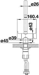 Смеситель для кухни с подключением к фильтру Blanco Trima белый 526268, 3