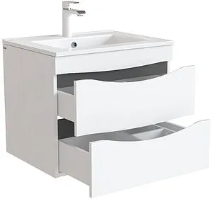 Тумба-умывальник подвесная IDDIS Cloud 60 белый CLO60W0i95K Тумба-умывальник подвесная IDDIS Cloud 60 белый CLO60W0i95K, 4