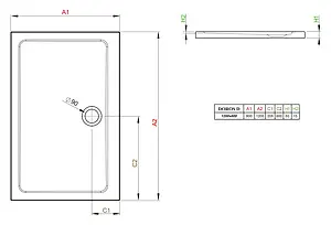 Поддон для душа Radaway Doros D80x120 SDRD1280-01, 3