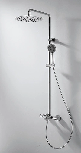 Душевая система с термостатом для ванны Bravat Waterfall хром F639114C-A3-RUS