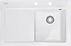 Мойка кухонная Franke Mythos MTK 611-78 R белый 124.0433.384 Мойка кухонная Franke Mythos MTK 611-78 R белый 124.0433.384, 1