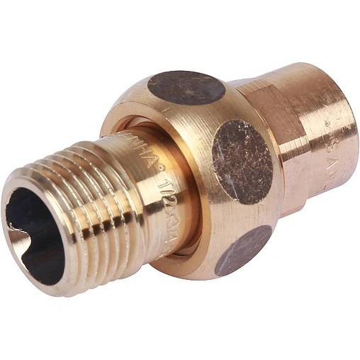 Американка пайка прямая переходная (плоское уплотнение) 18мм x ¾"н Sanha 4331g 143311834