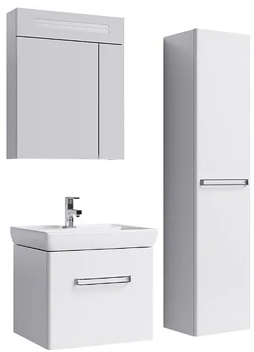 Шкаф-пенал подвесной Aqwella Neo 35 белый Neo.05.35