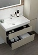 Тумба-умывальник подвесная Kerama Marazzi Cubo 70 белый матовый CUB.70.2\WHT.M+CU.wb.70
