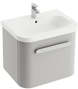 Тумба под умывальник подвесная Ravak Chrome 65 серый X000000638, 1