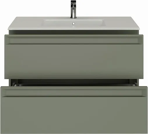 Тумба-умывальник подвесная Allen Brau Eclipse 2.0 100 олива 1.E1003.CGM 2.0+