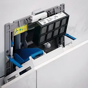 Клавиша смыва для унитаза с системой удаления запахов Geberit Sigma 40 115.600.KR.1 кнопки/алюминий матовый, рамка/черный, 5