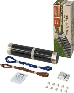 Пленочный теплый пол Национальный комфорт Slim Heat ПНК - 220 220Вт 1.0м² 100035777900 Пленочный теплый пол Национальный комфорт Slim Heat ПНК - 220 220Вт 1.0м² 100035777900, 3