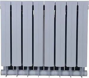 Радиатор биметаллический 8 секций Global Style Plus 500 серый Радиатор биметаллический 8 секций Global Style Plus 500 серый, 3