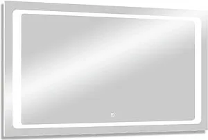 Зеркало с подсветкой Continent Atlantis Led 100x70 с музыкальным блоком, с подогревом ЗЛП246, 1