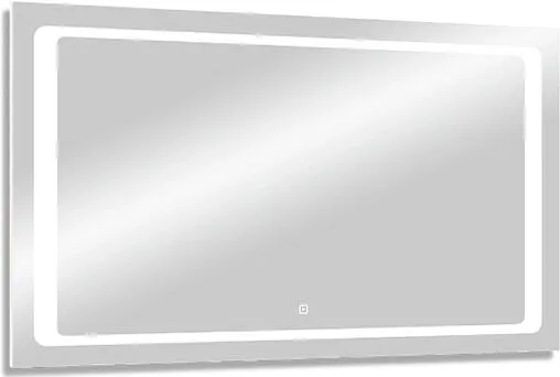 Зеркало с подсветкой Continent Atlantis Led 100x70 с музыкальным блоком, с подогревом ЗЛП246