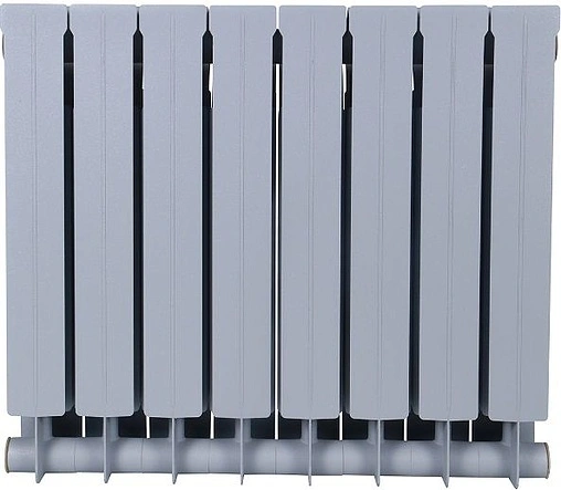 Радиатор биметаллический 8 секций Global Style Plus 500 серый