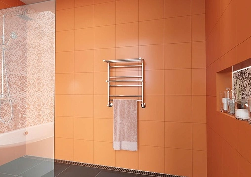 Полотенцесушитель водяной лесенка Lemark Pramen П7 500x600 полированная сталь LM33607