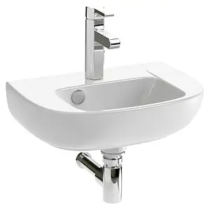 Раковина Jacob Delafon Odeon Up 45 белый E4760-00 Раковина Jacob Delafon Odeon Up 45 белый E4760-00, 3