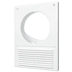 Решетка вентиляционная разъемная с сеткой ЭРА 1825 РУ, 1