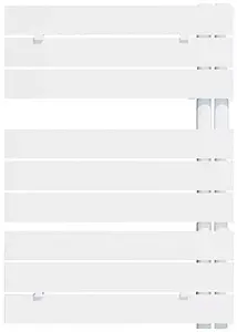 Полотенцесушитель водяной лесенка Lazzarini Pieve 780х550 белый 386302, 1