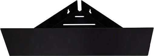 Полка Aquanet Магнум 28 чёрный матовый 00302225