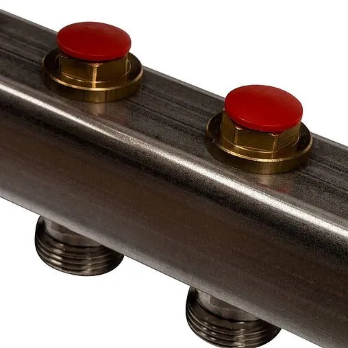 Группа коллекторная без расходомеров 9 отводов 1"в/в x ¾"ек Stout SMS 0922 000009