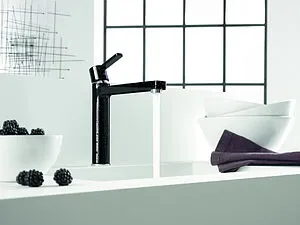 Смеситель для кухни Kludi Zenta чёрный/хром 389738675 Смеситель для кухни Kludi Zenta чёрный/хром 389738675, 3