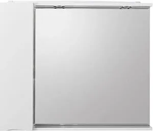 Шкаф-зеркало BelBagno FLY-MARINO 80 L Bianco Lucido MARINO-SPC-800/750-1A-BL-P-L, 1