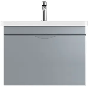 Тумба-умывальник подвесная ISVEA Neo 60 серый 21NGS319060E Тумба-умывальник подвесная ISVEA Neo 60 серый 21NGS319060E, 1